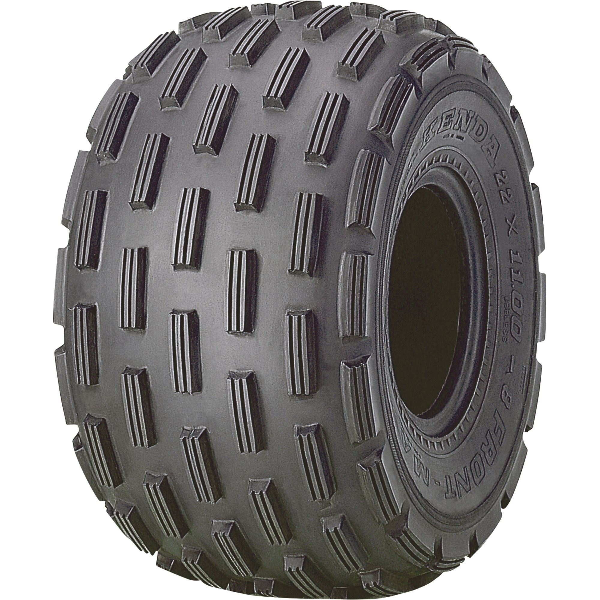 Kenda K284 Front Max Tubeless ATV Replacement Tire, 22 x 8.00-10 2-Ply TL, Model# 8010-2FM-I